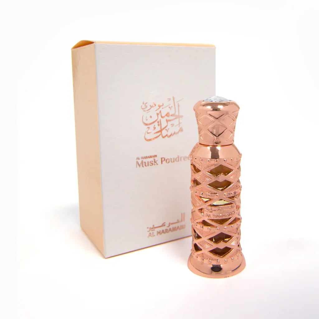 Musk Poudree UK, luxury musk perfume, Arabian powdery fragrance